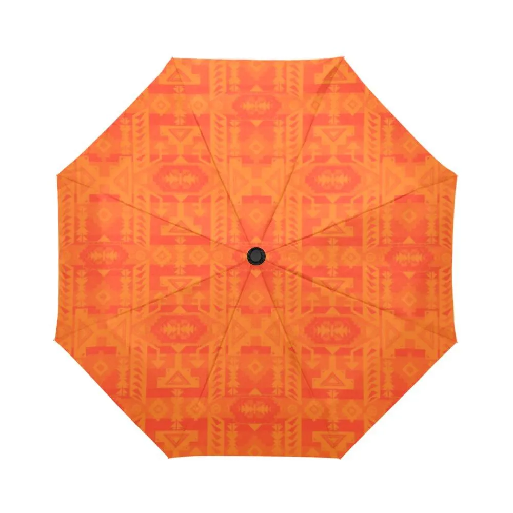 Chiefs Mountain Orange Auto-Foldable Umbrella