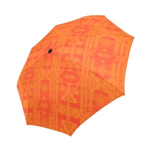 Chiefs Mountain Orange Auto-Foldable Umbrella