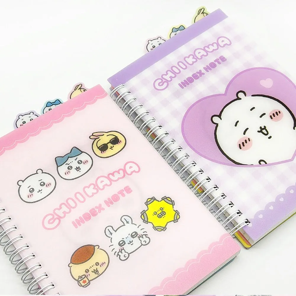 Chiikawa 3-Tab Index Notebook