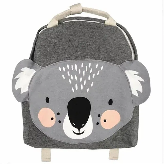 Children Backpack Animals Design Girl Boys Backpack