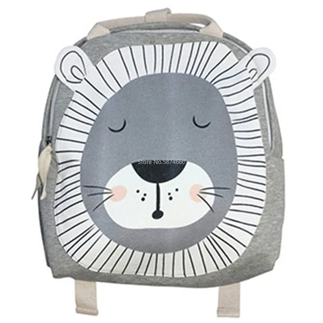 Children Backpack Animals Design Girl Boys Backpack
