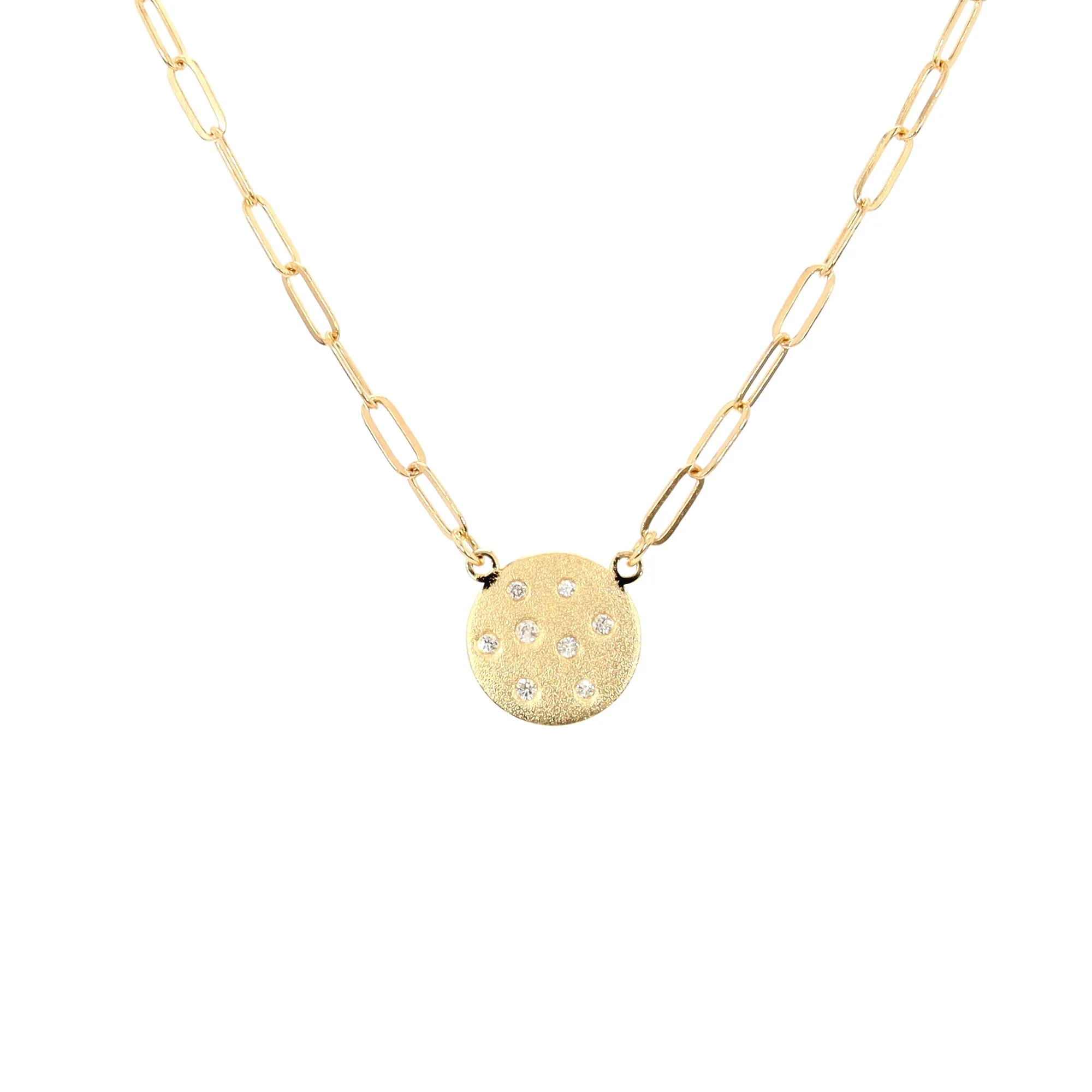 Circle Pendant Necklace
