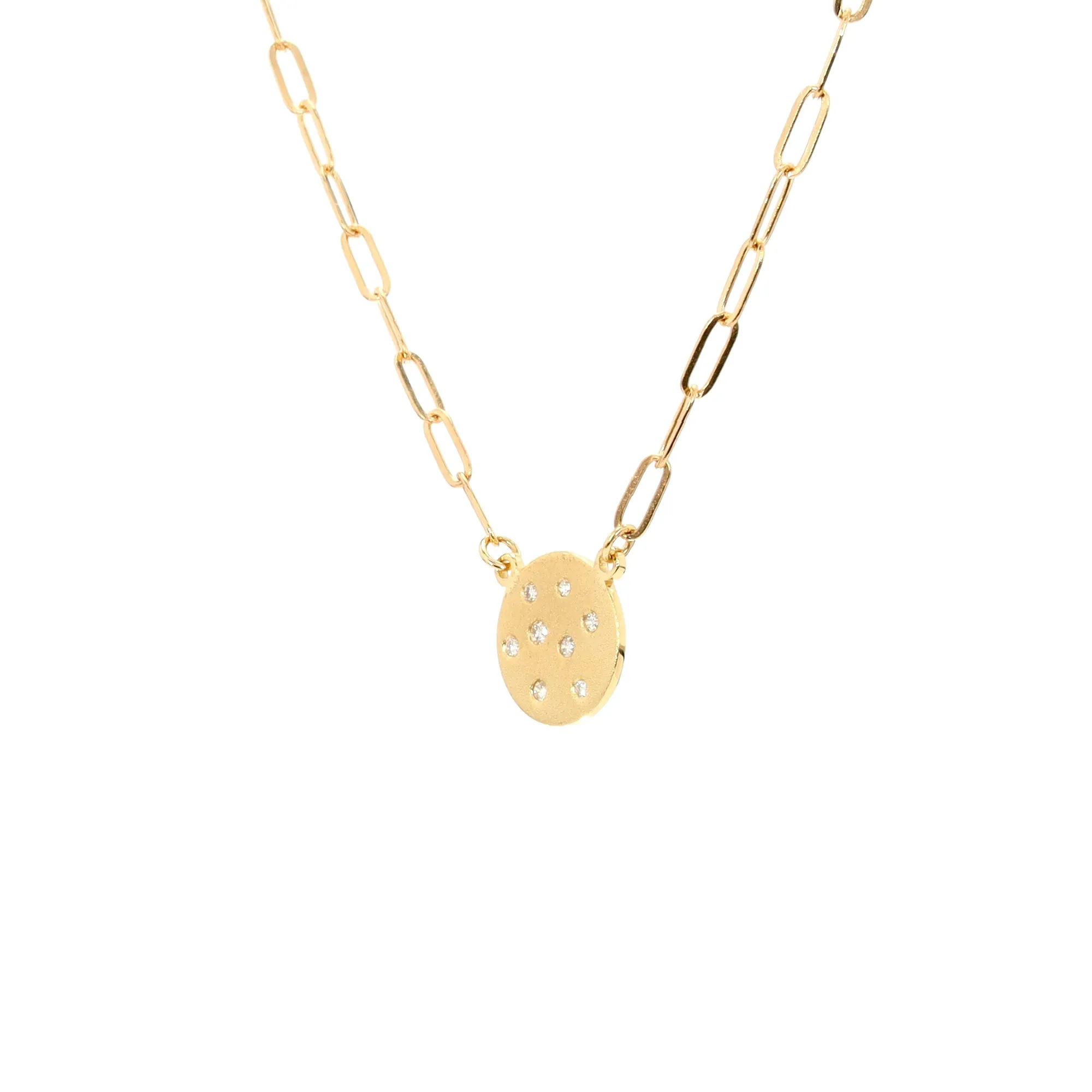 Circle Pendant Necklace