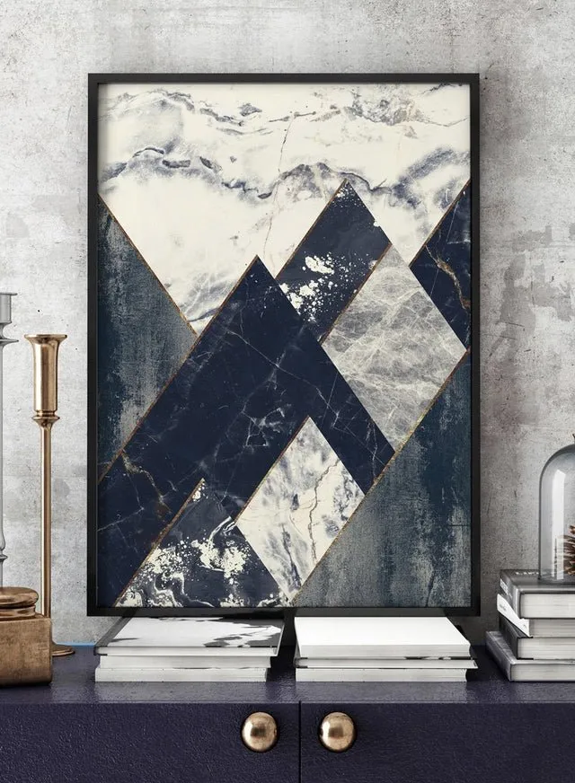 CLEARANCE - MARBLE HILLS 50X70Cm
