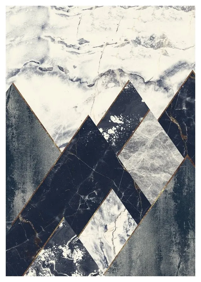 CLEARANCE - MARBLE HILLS 50X70Cm