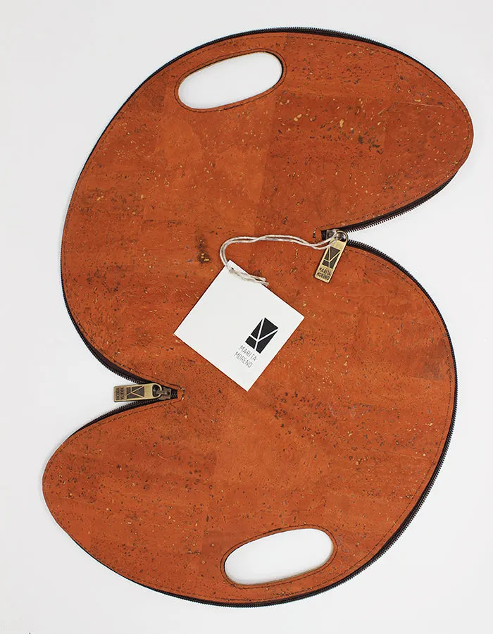 CORK SHELL Orange Bag