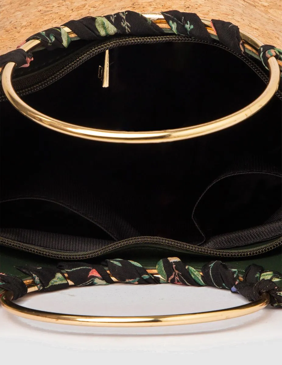 Cork Tropical Bucket Bag(Rosegold) | Modern Myth