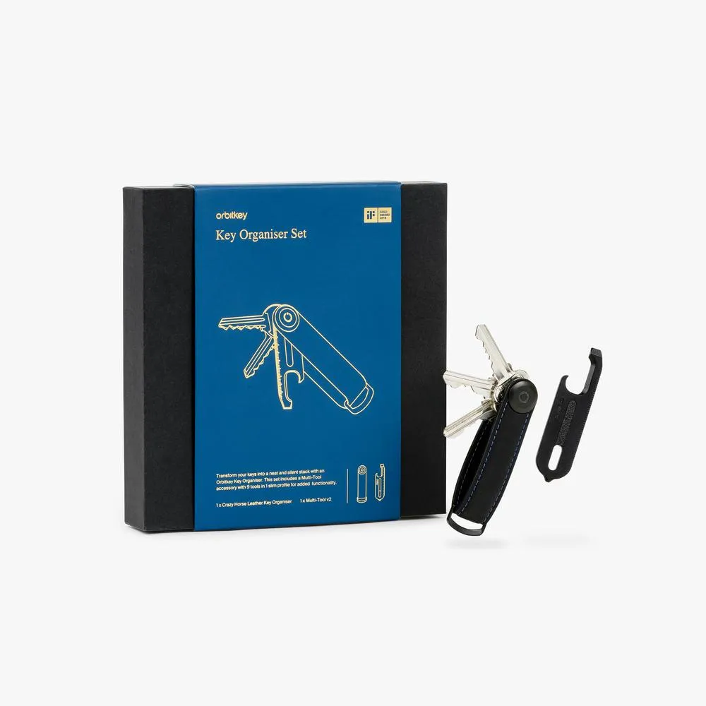 Crazy Horse Leather Key Organizer Set