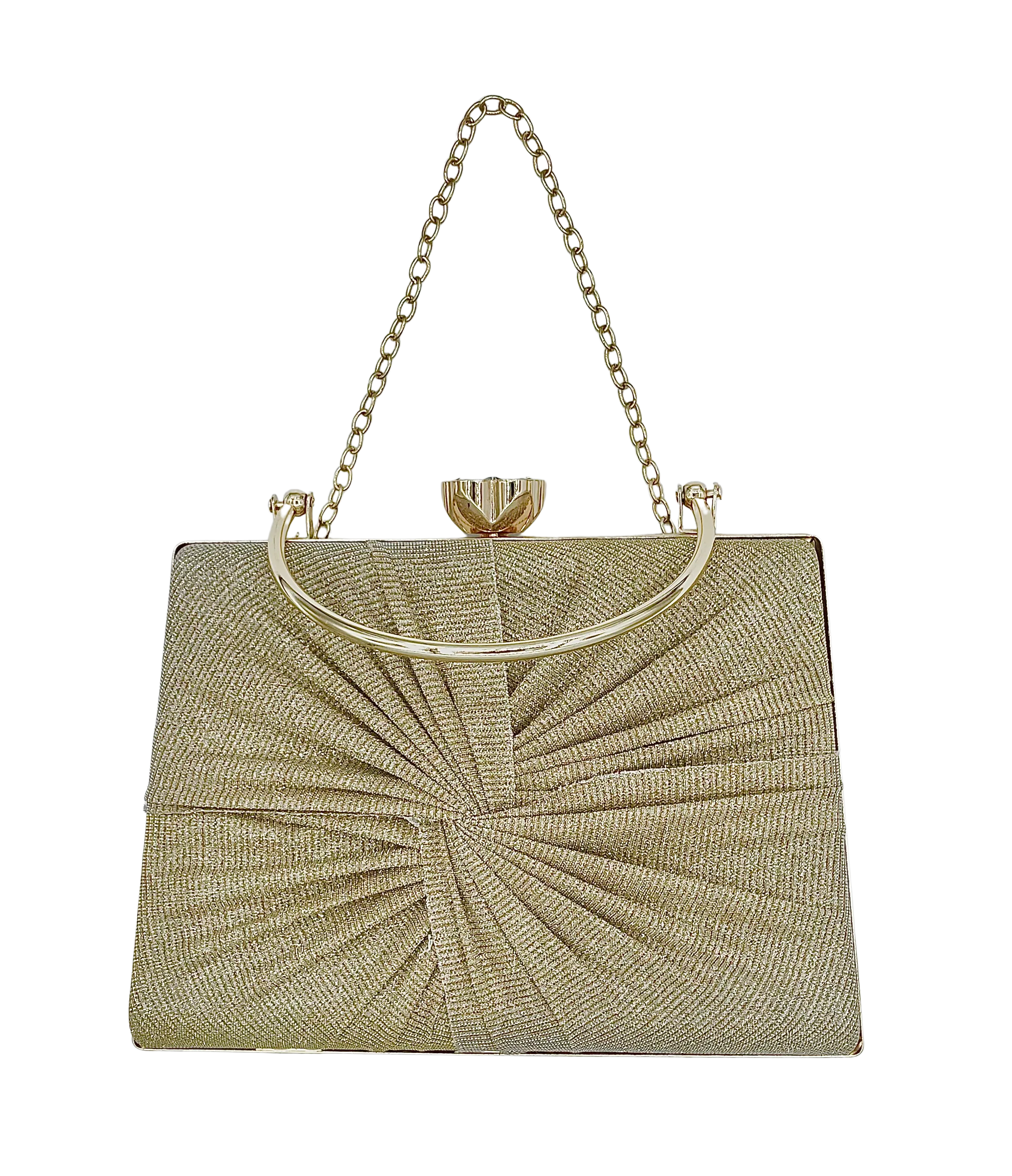 Crystale Lurex Metallic Shimmer Purse