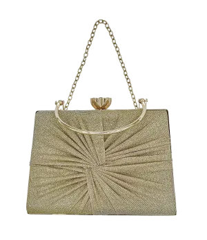Crystale Lurex Metallic Shimmer Purse