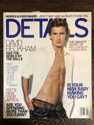 David Beckham - Details Magazine - 2005