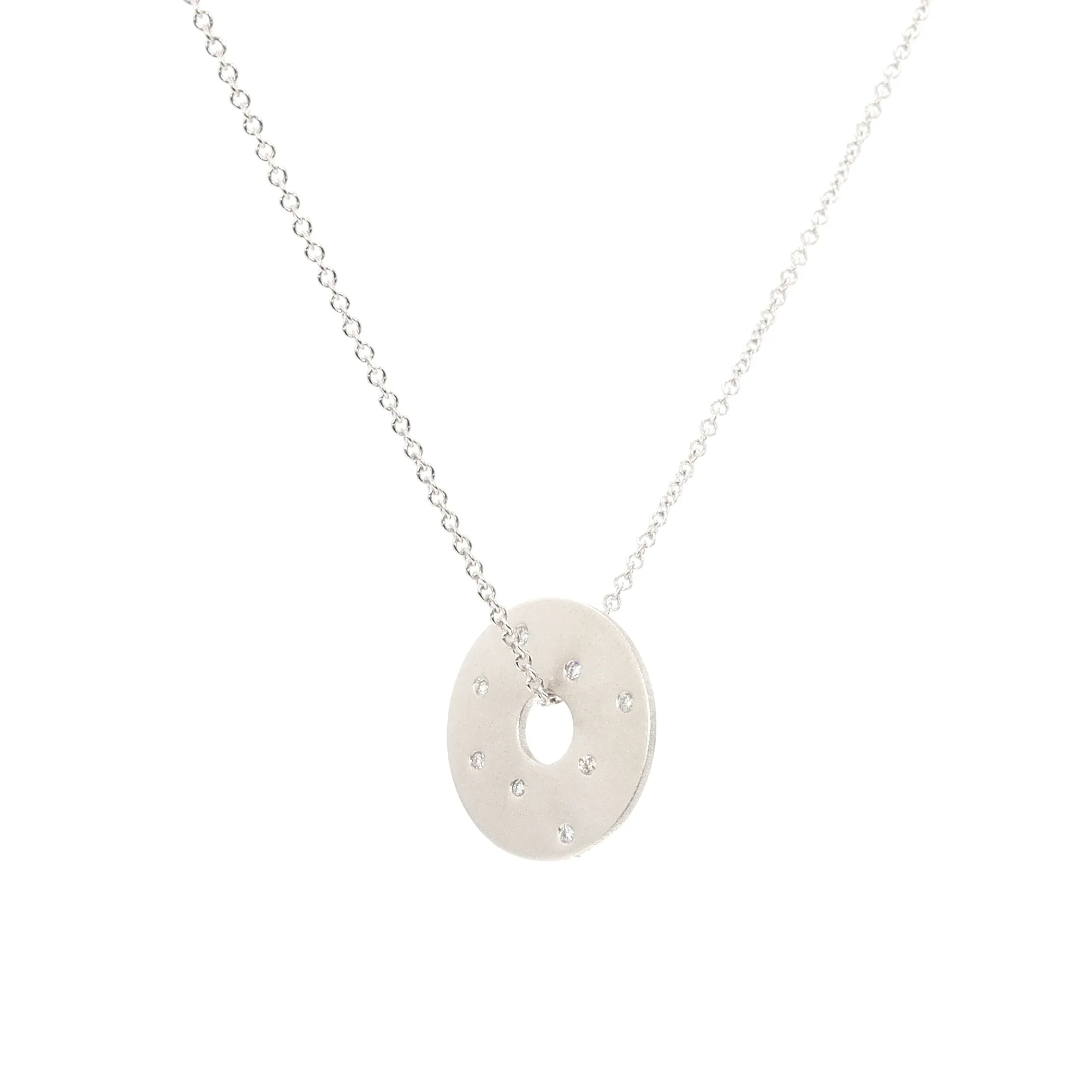 Diamond Washer Pendant