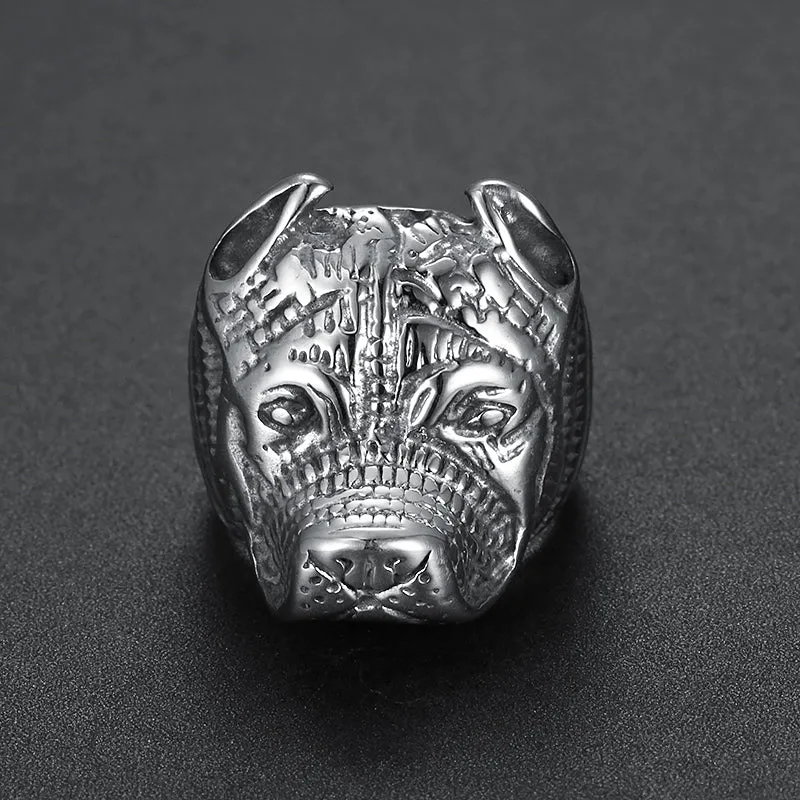 DOG HEAD RING