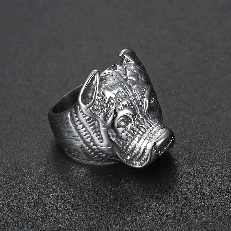 DOG HEAD RING