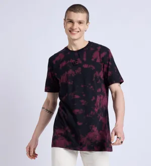 E Logo Burst Tie Dye T-Shirt