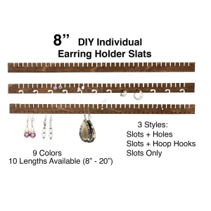 Earring Holder Organizer Slat iOrganize®, 8-inch