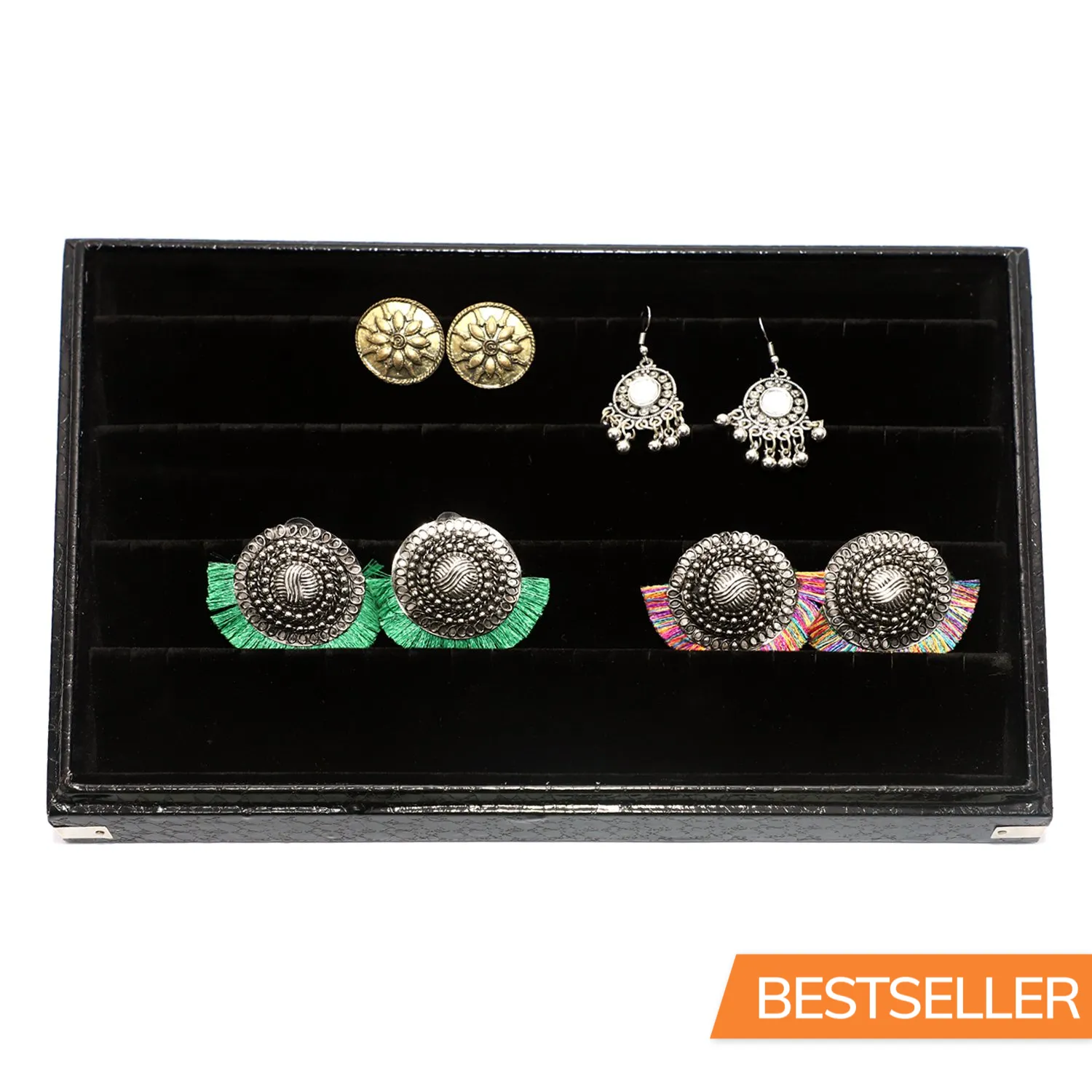 EARRING TRAY CROCODILE