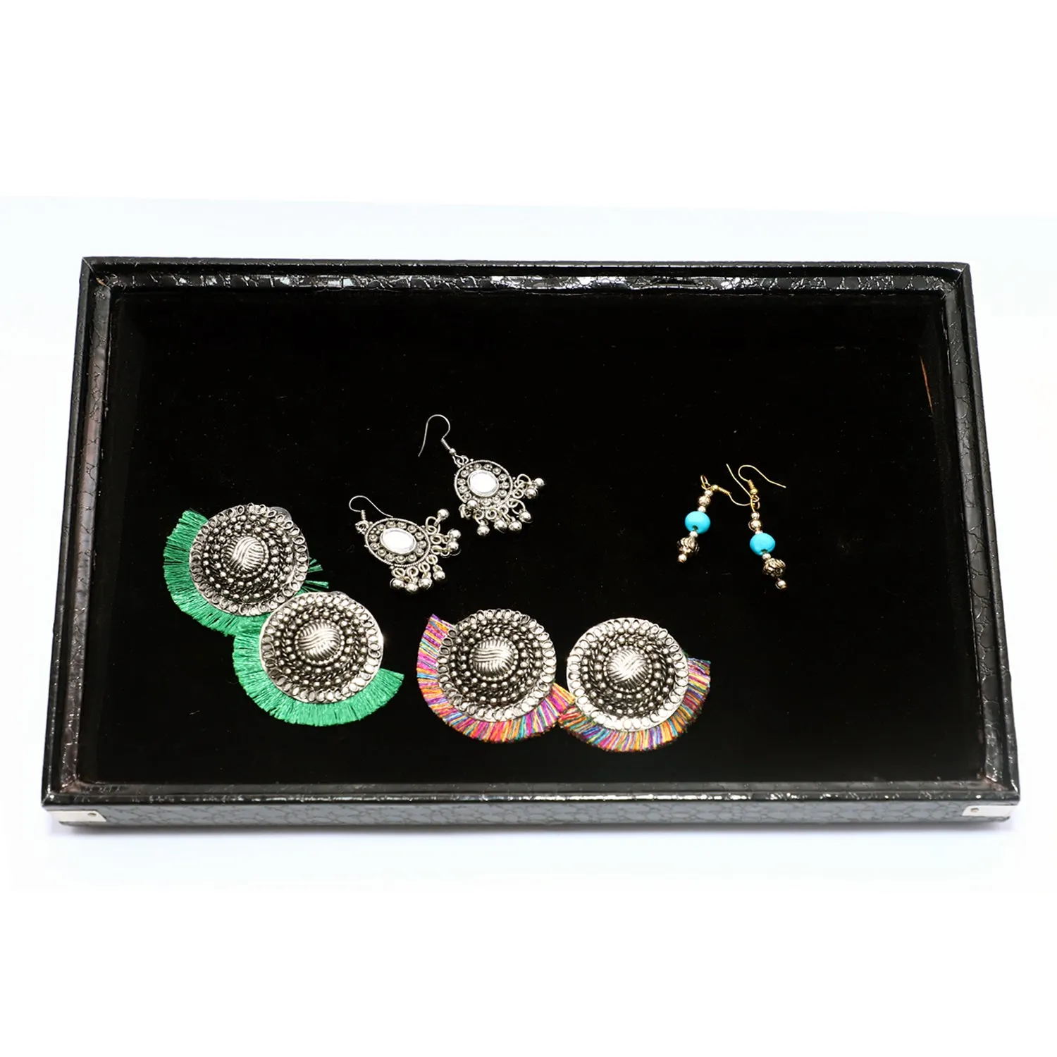 EARRING TRAY CROCODILE