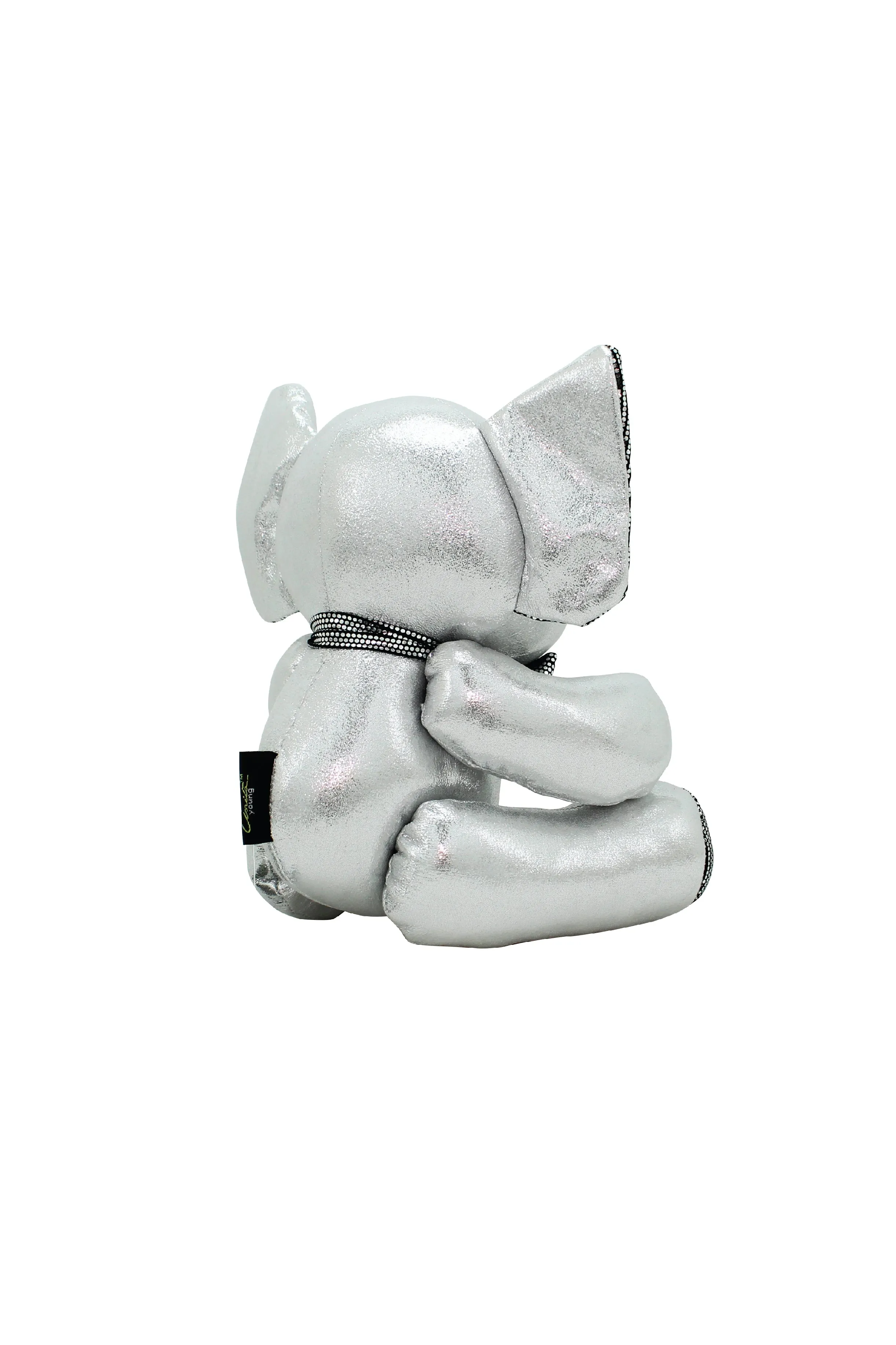 ELEPH DISCO DOLL 8" : Silver