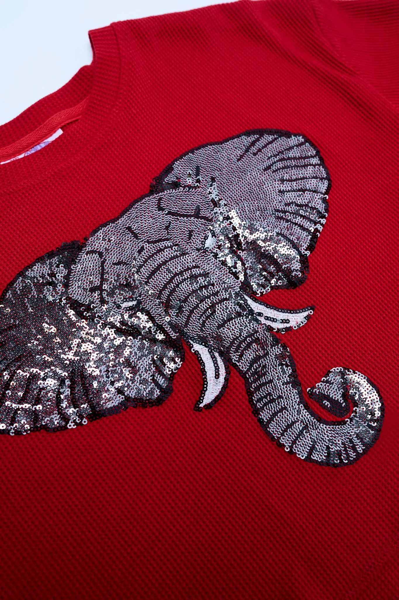 Elephant Waffle Crop