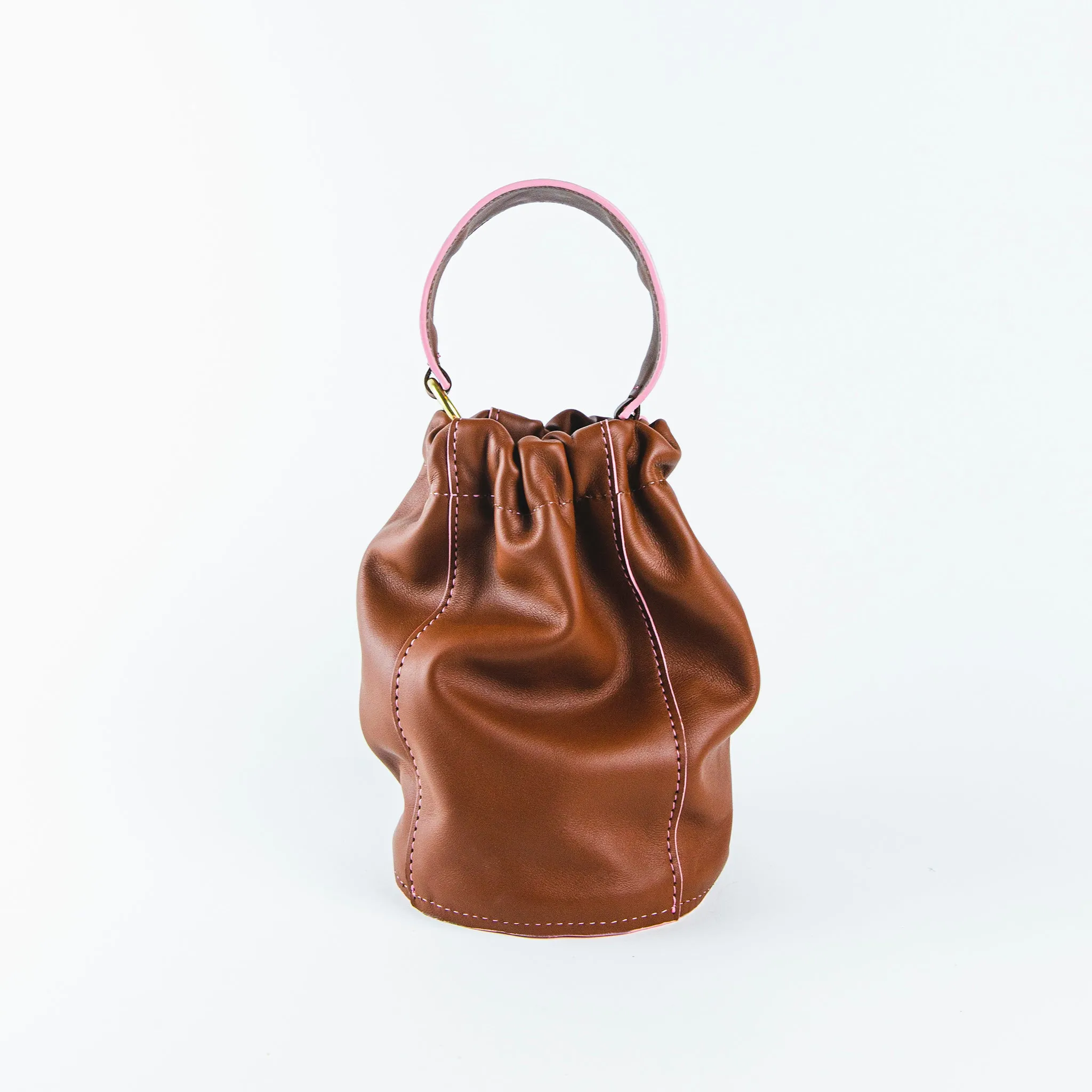 Elodie Puff Bag - Cocoa