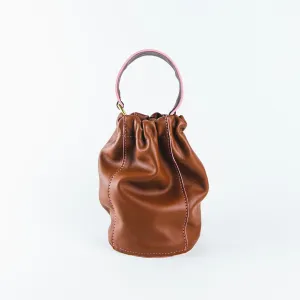 Elodie Puff Bag - Cocoa