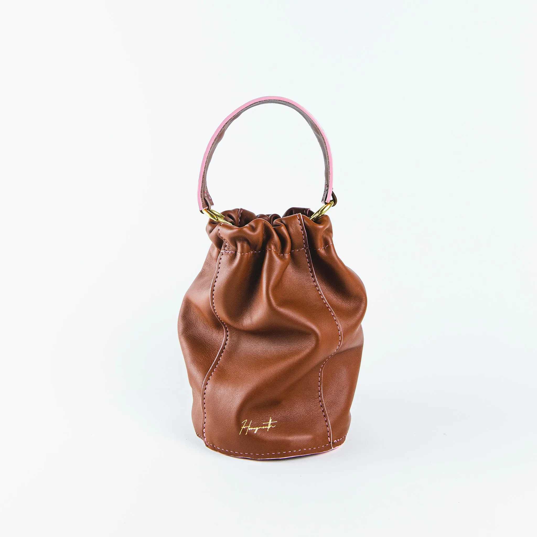Elodie Puff Bag - Cocoa