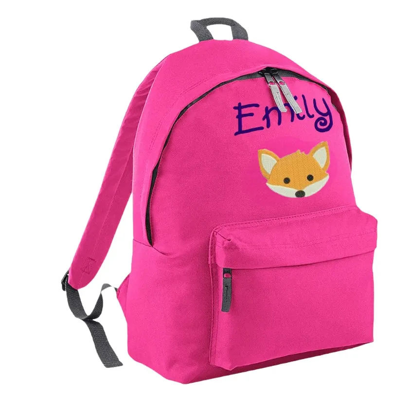 Embroidered Rucksack - Fox