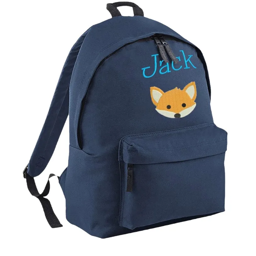 Embroidered Rucksack - Fox