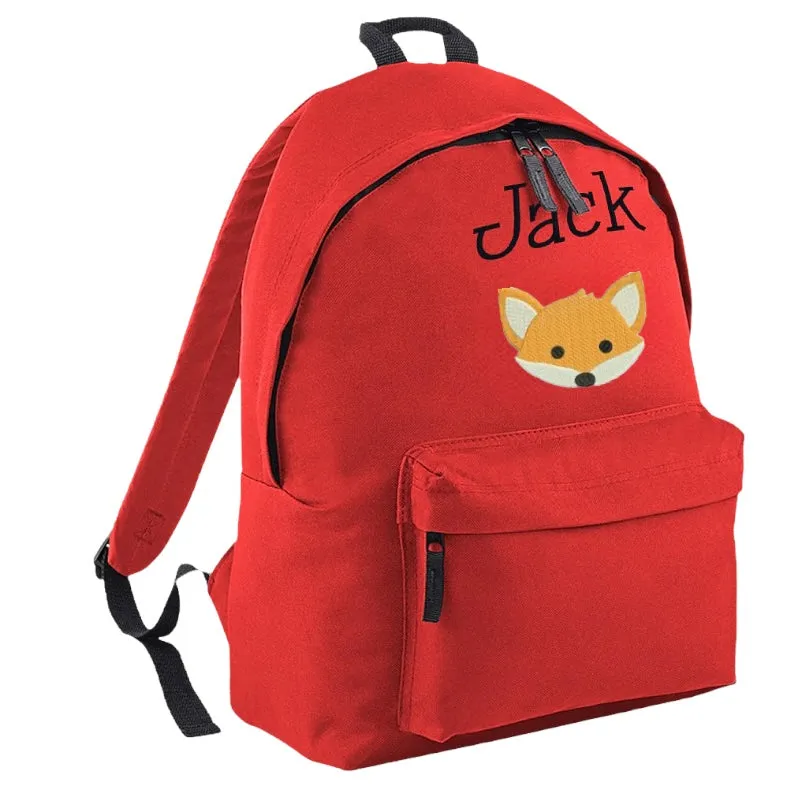 Embroidered Rucksack - Fox