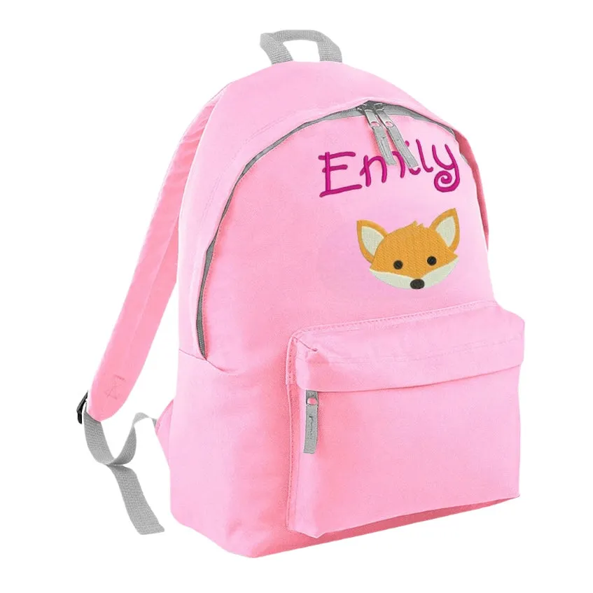 Embroidered Rucksack - Fox