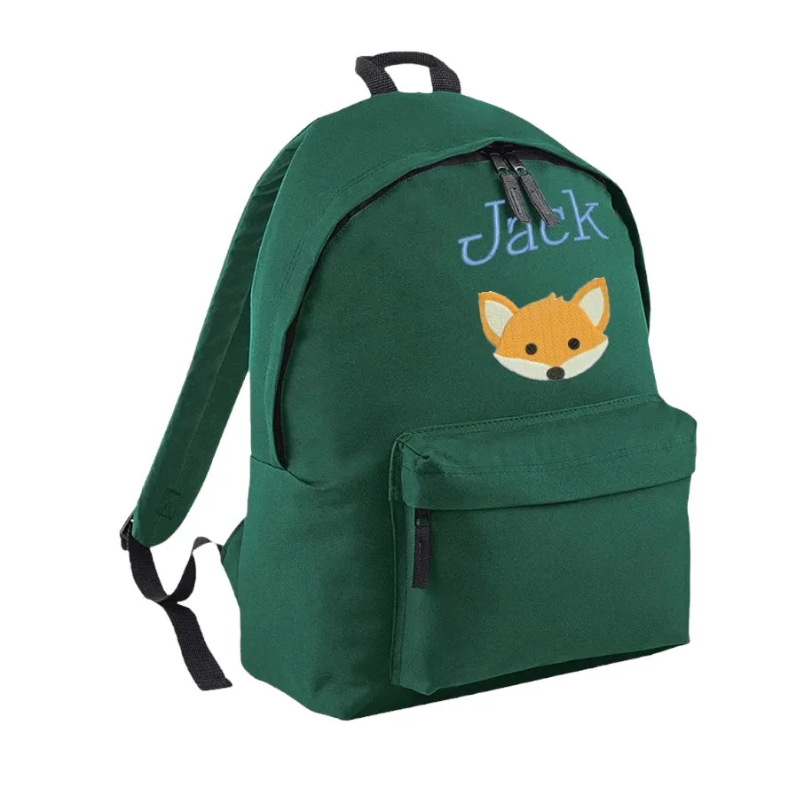 Embroidered Rucksack - Fox