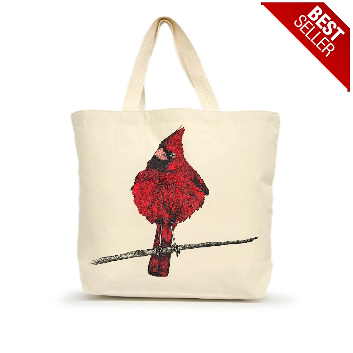 Eric & Christopher Cardinal Canvas Tote Bag