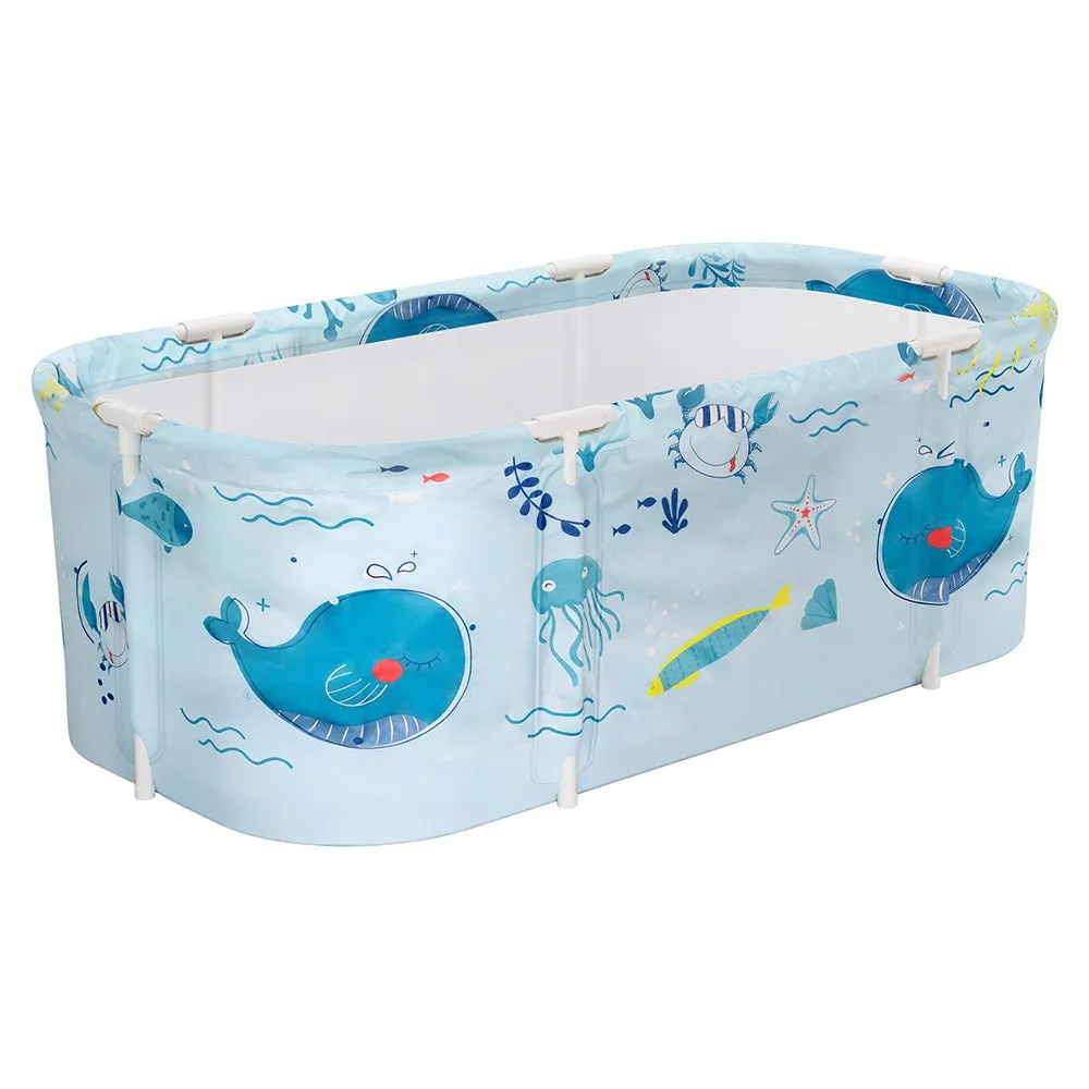 Extra-Large Foldable Bathtub with Insulation, Weisshorn
