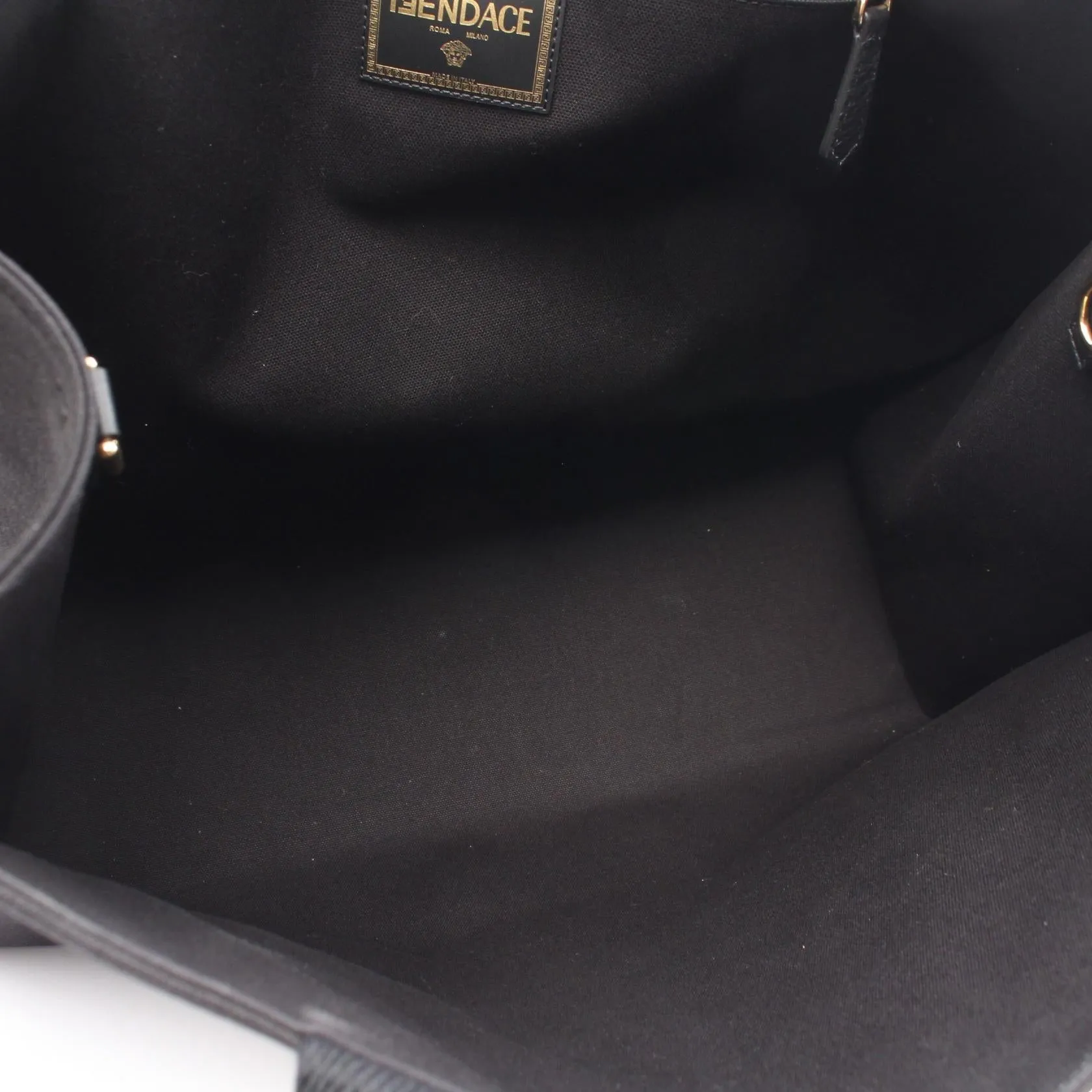 Fendi FENDACE Canvas Tote Bag 7VA558