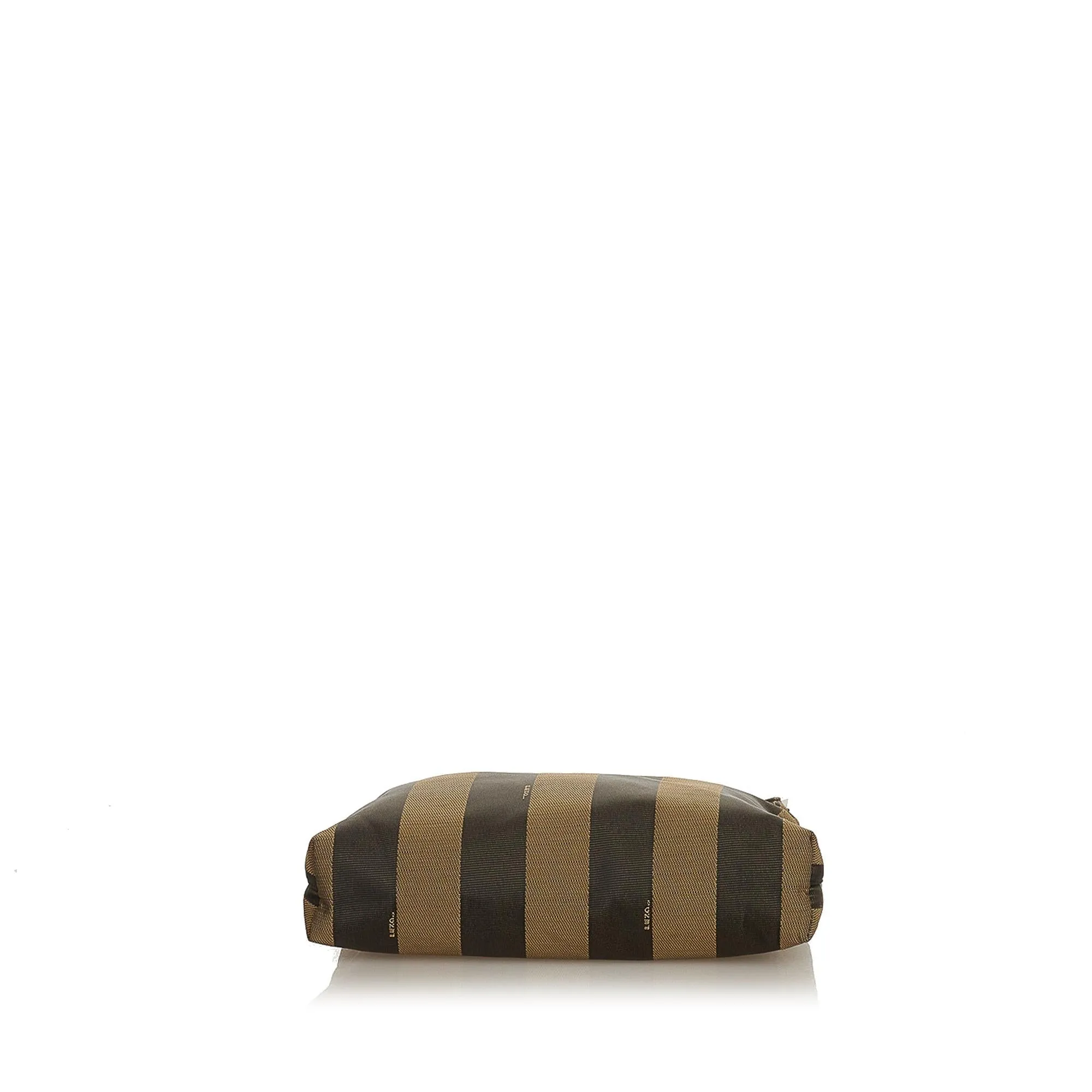 Fendi Pequin Canvas Shoulder Bag (SHG-25160)