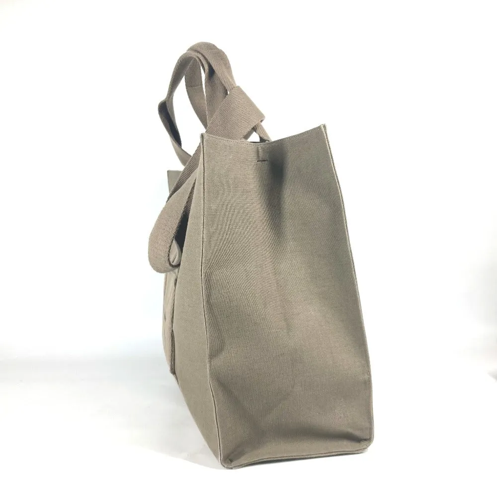 FENDI Tote Bag  7VA558 canvas khaki TOTE CANVAS mens Used