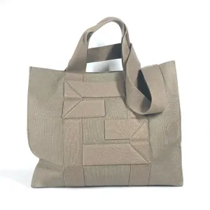 FENDI Tote Bag  7VA558 canvas khaki TOTE CANVAS mens Used