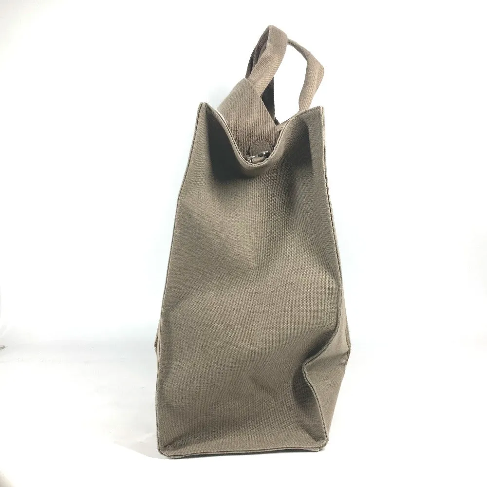FENDI Tote Bag  7VA558 canvas khaki TOTE CANVAS mens Used