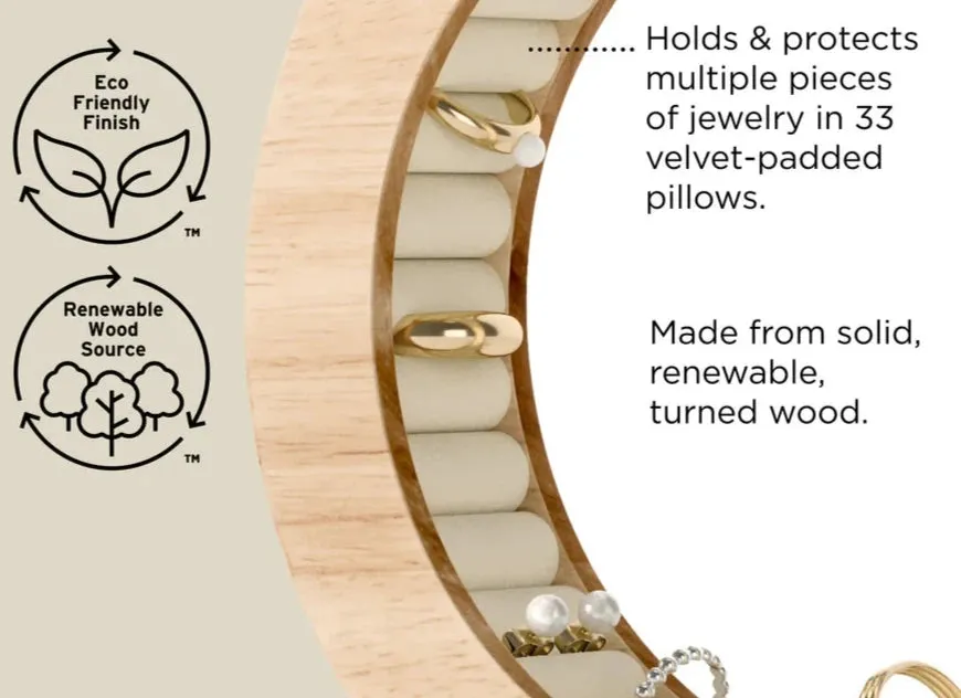 Ferris Jewelry Organizer Natural