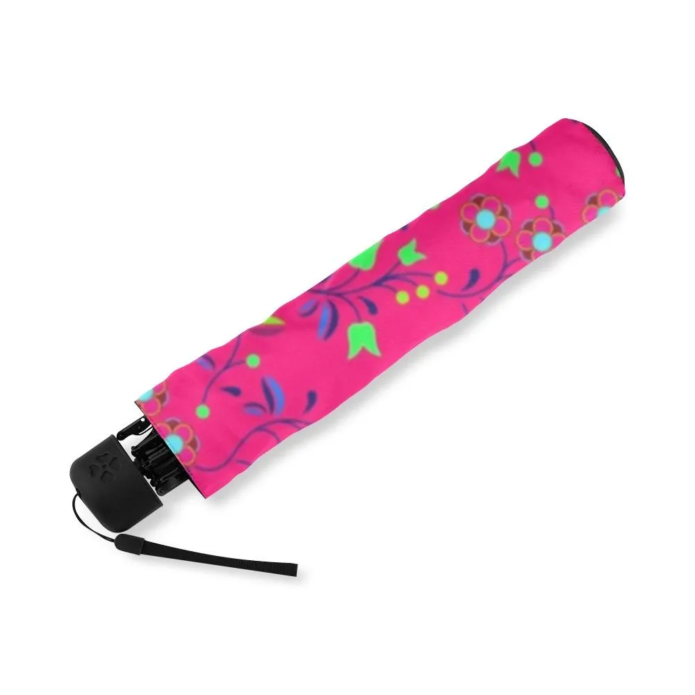 Fleur Indigine Rouge Foldable Umbrella