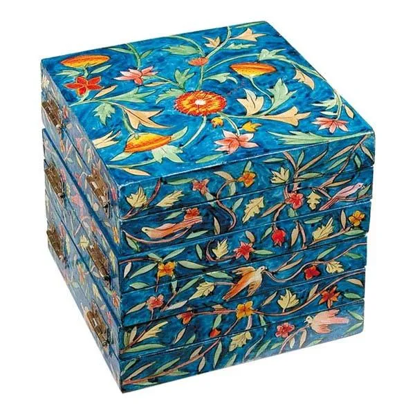 Foldable Pessach Seder Plate - Oriental