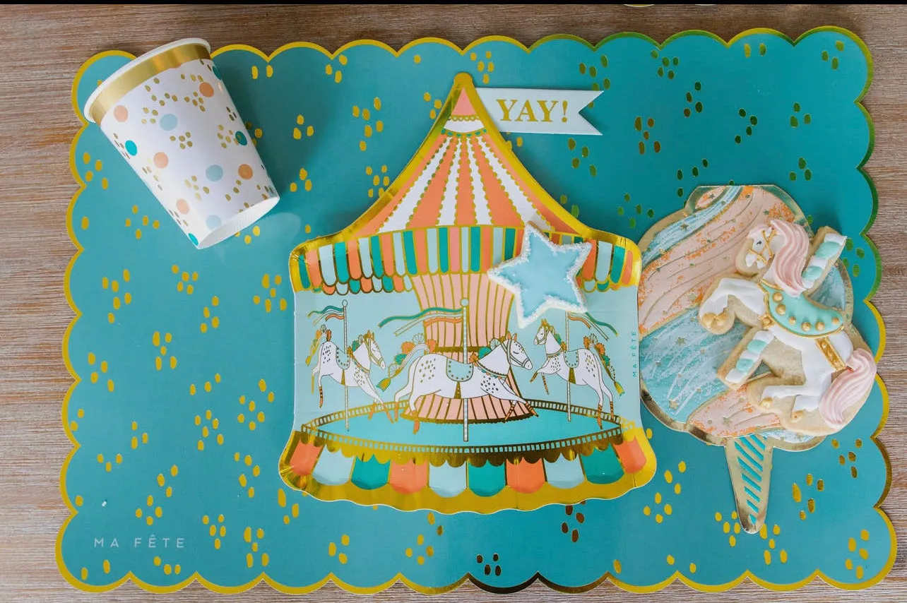 Fun Fair Carousel Plate
