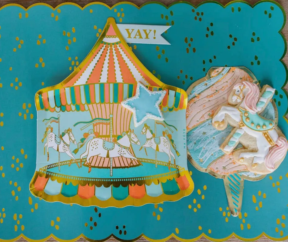 Fun Fair Carousel Plate