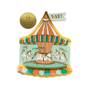 Fun Fair Carousel Plate