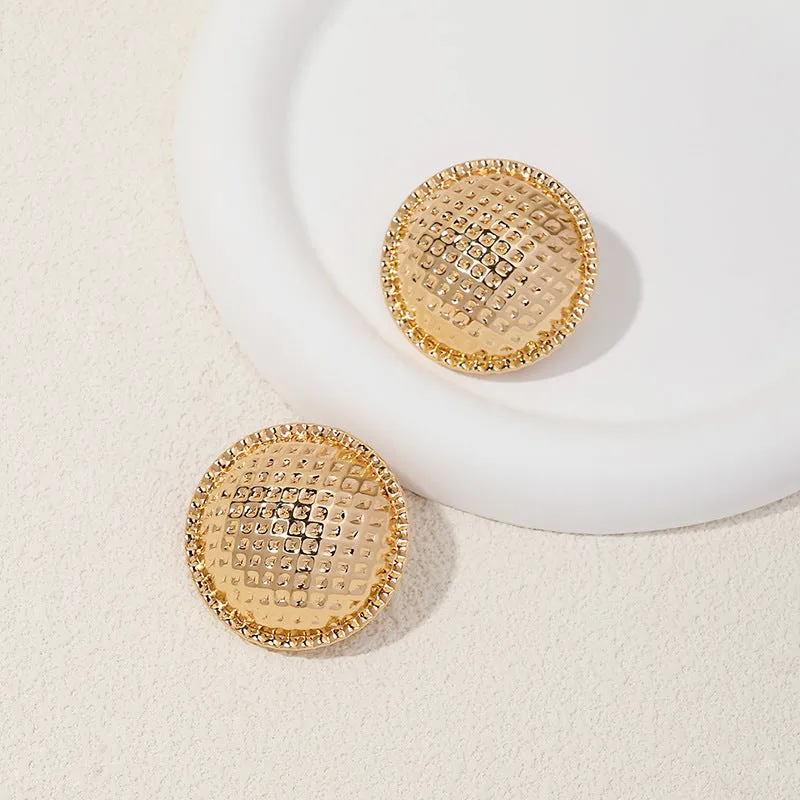 Glamorous Metallic Earrings from the Vienna Verve Collection