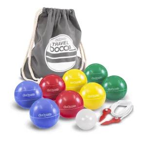 GoSports 65mm Travel Size Mini Bocce Game Set