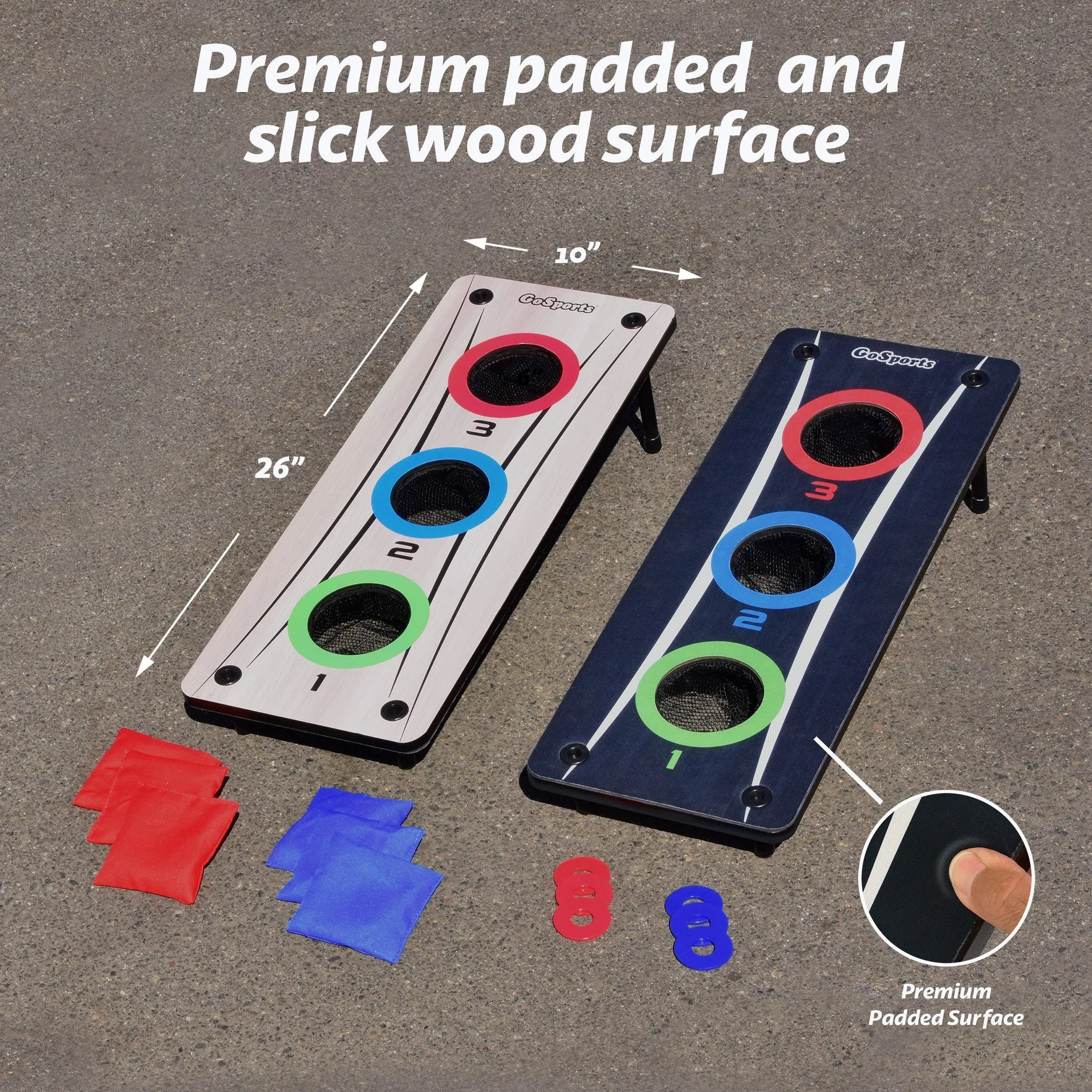 GoSports Multi 2-in-1 Bean Bag/Washer Toss Combo