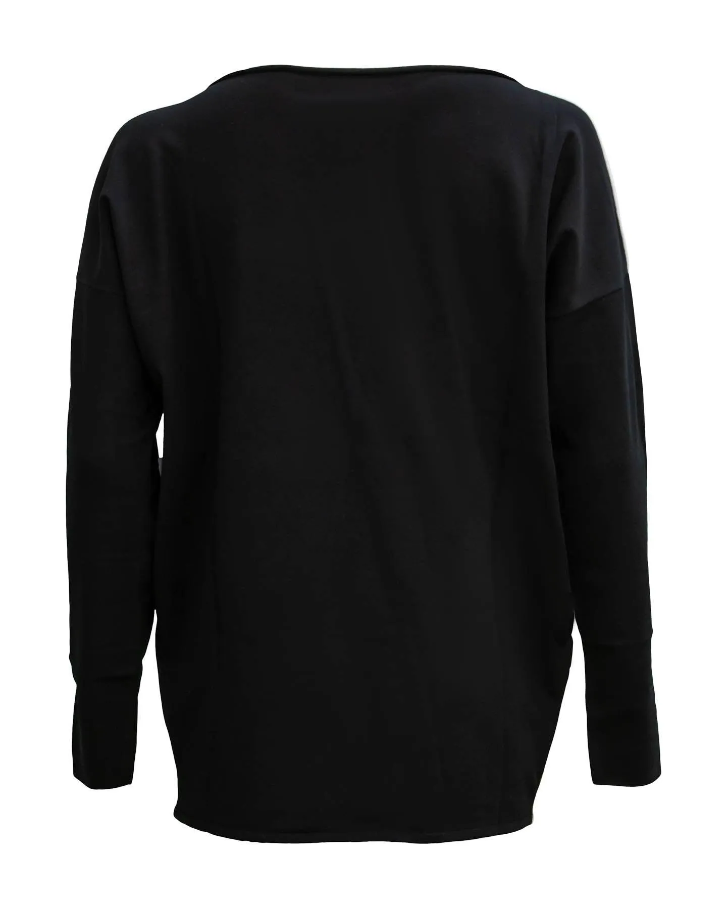 Graphic Striking Contrast Sweater