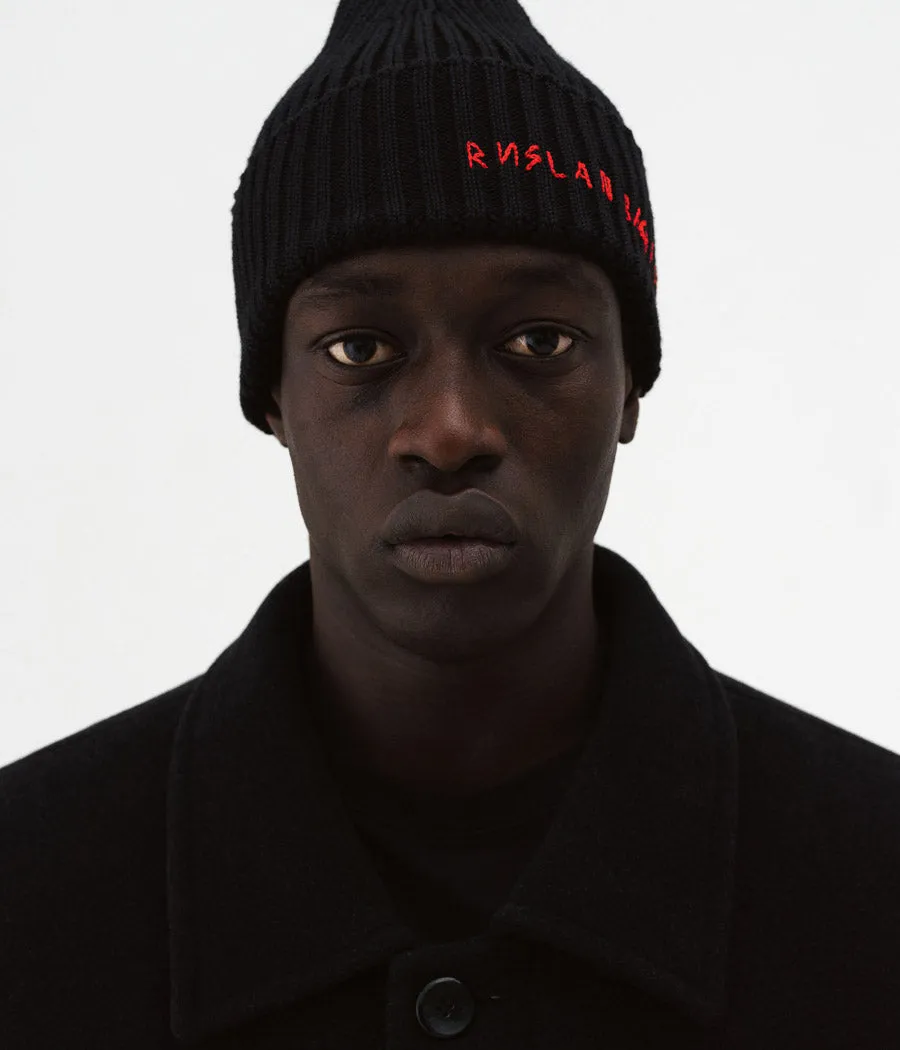Hand-embroidered Beanie